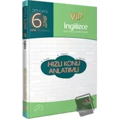 6. Sınıf VIP İngilizce Hızlı Konu Anlatımlı