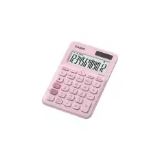 Casio Ms-20Uc-Pk 12 Hane Açık Pembe Masa Üstü Hesap Makinesi