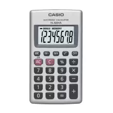 Casio Hl-820Va-W 8 Hane Beyaz Cep Tipi Hesap Makinesi