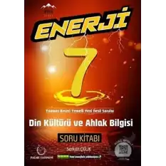 7. Sınıf Enerji Din Kültürü ve Ahlak Bilgisi Soru Kitabı