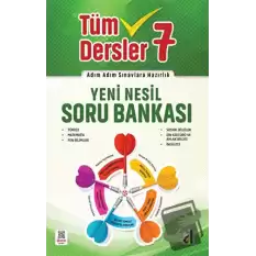 7. Sınıf Tüm Dersler Yeni Nesil Soru Bankası Damla Yayınevi