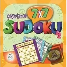 7x7 Çıkartmalı Sudoku - 4 (Çıkartmalı)