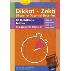 8-9 Yaş Dikkat - Zeka Bilişsel ve Düşünsel Beceriler 3. Kitap - 10 Dakikalık Testler