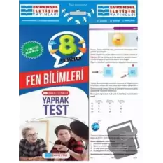 8. Sınıf Fen Bilimleri Yeni Nesil Video Çözümlü Yaprak Test