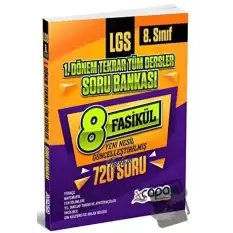 8. Sınıf LGS 1. Dönem Tekrar Tüm Dersler Soru Bankası