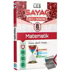 8. Sınıf LGS Sayaç Matematik 20li Deneme