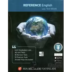 8. Sınıf Reference English Test Book Soru Bankası