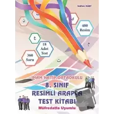 8. Sınıf Resimli Arapça Test Kitabı