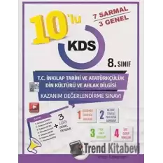 8. Sınıf T.C. İnkılap Tarihi ve Atatürkçülük Din Kültürü ve Ahlak Bilgisi 10 lu Kazanım Değerlendirme Sınavı