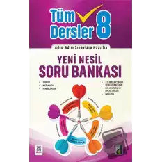 8. Sınıf Yeni Nesil Tüm Dersler Soru Bankası Damla Yayınevi