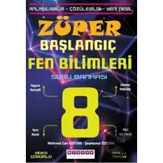 8. Sınıf Züper Başlangıç Fen Bilimleri Soru Bankası