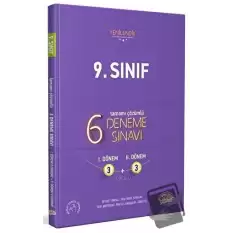 9. Sınıf Tamamı Çözümlü 6 Fasikül 3+3 Deneme Sınavı