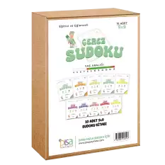 9x9 Eğitici ve Eğlenceli 10 Adet Çerez Sudoku Set