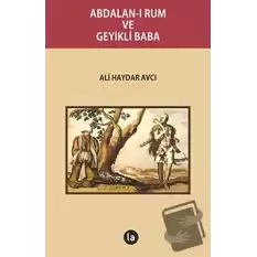 Abdalan-ı Rum ve Geyikli Baba
