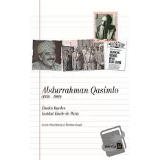 Abdurrahman Qasimlo (1930 - 1989)