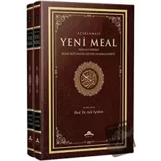 Açıklamalı Yeni Meal (2 Cilt Takım) (Ciltli)