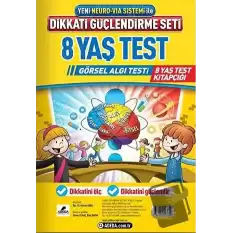 Adeda DGS Dikkati Güçlendirme Seti 8 Yaş Test Görsel Algı Testi