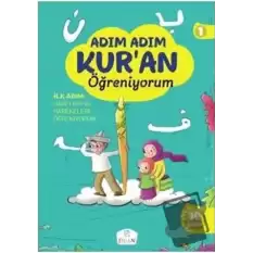 Adım Adım Kuran Öğreniyorum Seti (3 Kitap + 1 Dvd)