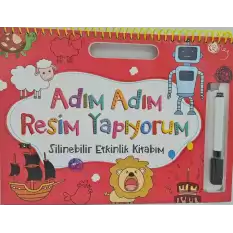 Adım Adım Resim Yapıyorum - Kırmızı