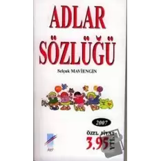 Adlar Sözlüğü