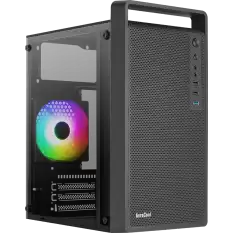 Aerocool Ae-Cs109G500 Cs-109 500W 1X120Mm Frgb Usb 3.0 Micro Atx-Mini Itx Siyah Kasa