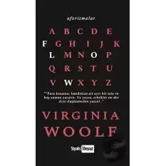 Aforizmalar - Virginia Woolf