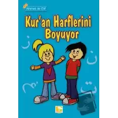 Ahmet İle Elif Kuran Harflerini Boyuyor