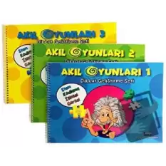 Akıl Oyunları Dikkat Geliştirme Seti (3 Kitap)