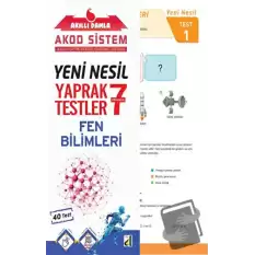 Akıllı Damla Fen Bilgisi Yeni Nesil Yaprak Testler - 7. Sınıf