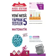 Akıllı Damla Matematik Yeni Nesil Yaprak Testler - 5. Sınıf