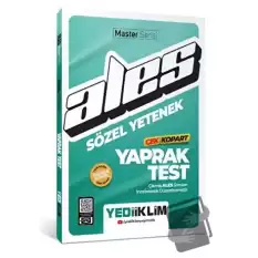 ALES Sözel Yetenek Çek Kopart Yaprak Test