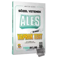 Ales Sözel Yetenek Çek Kopart Yaprak Test