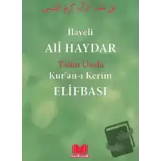 Ali Haydar Elifbası Talim Usulü