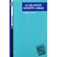 Ali Şir Nevayi Hayretü’l-Ebrar