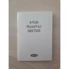 Altınyıldız Puantaj Defteri Küçük 12 Li