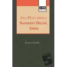 Ana Hatlarıyla Sanskrit Diline Giriş