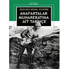 Anafartalar Muharebatına Ait Tarihçe