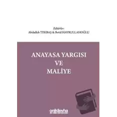 Anayasa Yargısı ve Maliye