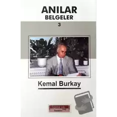 Anılar Belgeler (Cilt 3) (Ciltli)