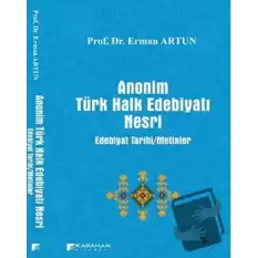 Anonim Türk Halk Edebiyatı Nesri