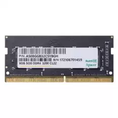 Apacer 8Gb (1X8Gb) 3200Mhz Cl22 Ddr4 Notebook Sodımm Ram Es.08G21.Gsh Notebook Ram