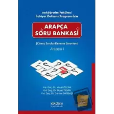 Arapça Soru Bankası 1