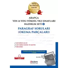 Arapça YDS (e-YDS)-Yökdil Sınavları Hazırlık Seti 1