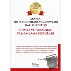 Arapça YDS (e-YDS)-Yökdil Sınavları Hazırlık Seti 4