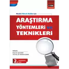 Araştırma Yöntemleri ve Teknikleri