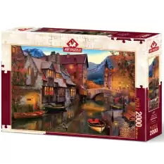 Art Puzzle 2000 Parça Kanal Boyu Evleri 5476