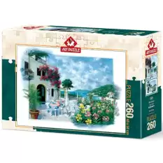 Art Puzzle 260 Parça Sahil Kafe 5026