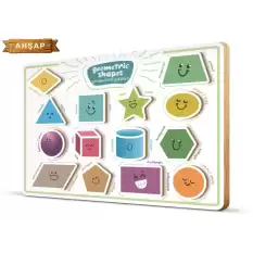 Art Puzzle Ahşap Frame Geometrik Şekiller 5877