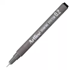Artline Çizim Kalemi 0.2 Mm Siyah Ek232 - 12li Paket