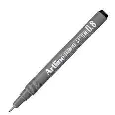 Artline Çizim Kalemi 0.8 Mm Siyah Ek238 - 12li Paket